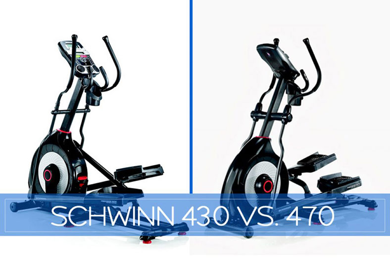 Schwinn 430 vs 470 Elliptical Machine Comparison