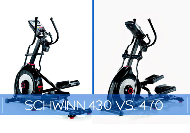 Schwinn 430 vs 470 Elliptical Machine Comparison